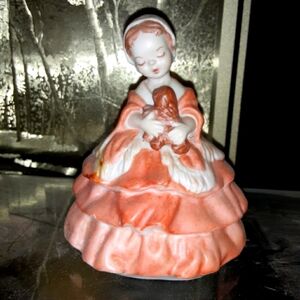Vintage porcelain decoration
